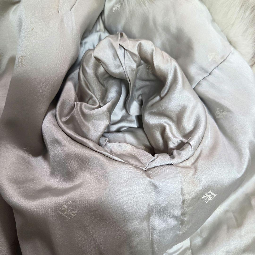 ブルーフォックス フォクスコート 着丈73㎝ 肉厚