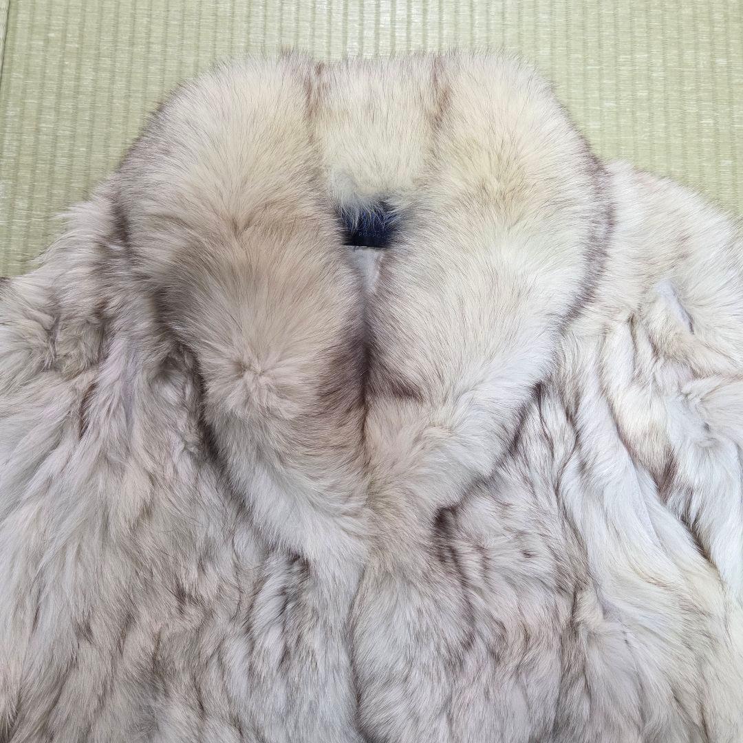 ブルーフォックス フォクスコート 着丈73㎝ 肉厚