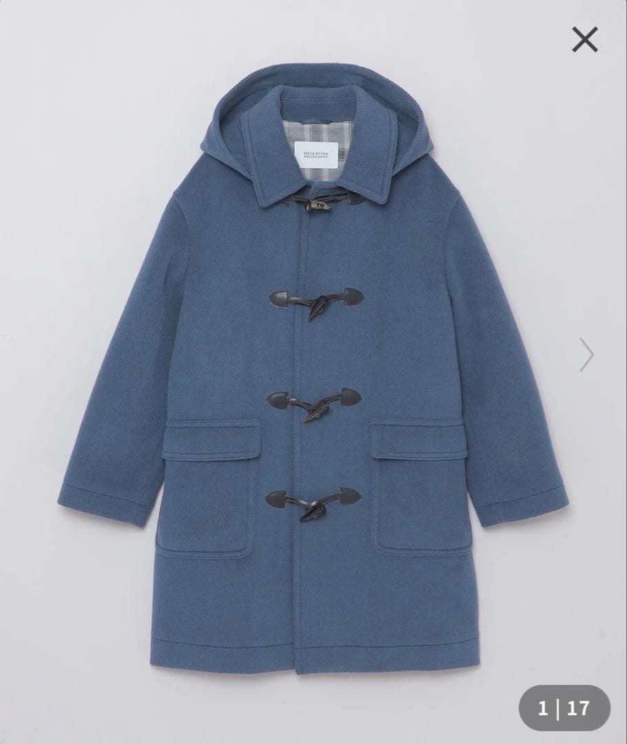 (未使用)MACKINTOSH PHILOSOPHY カットパイルBEEFORD