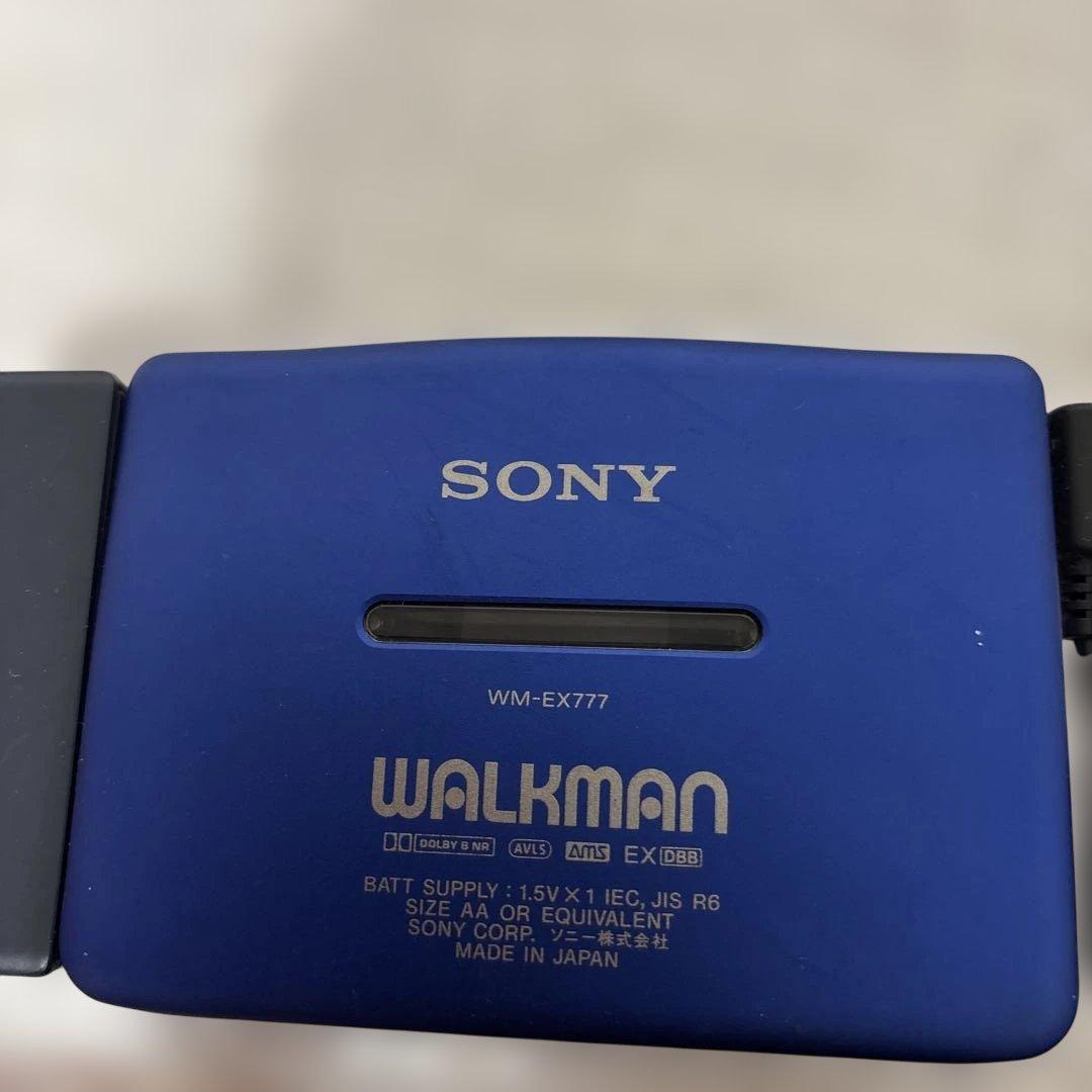 SONY WM-EX777 カセットプレーヤー日本製稀少