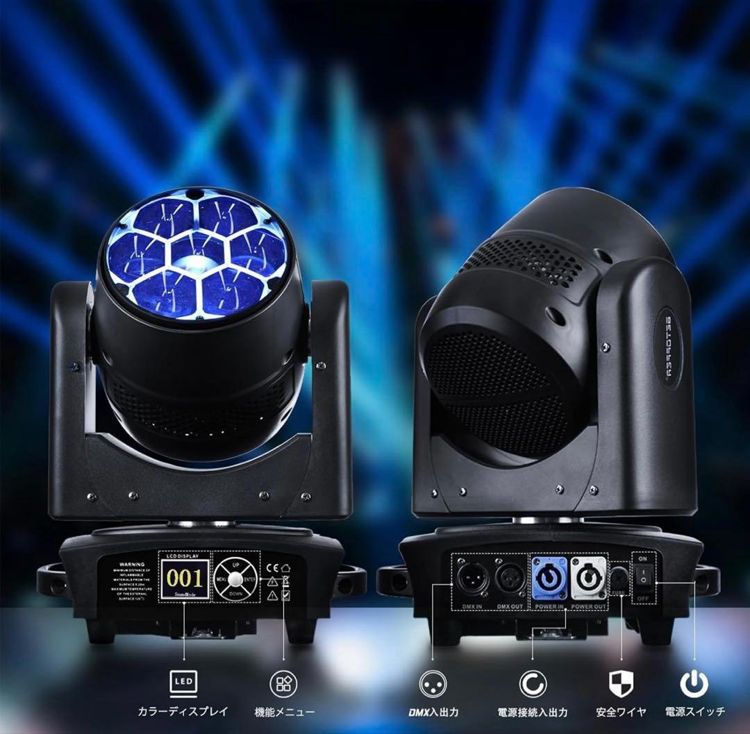 【未使用】 BETOPPER 7*400W RGBW ステージライト