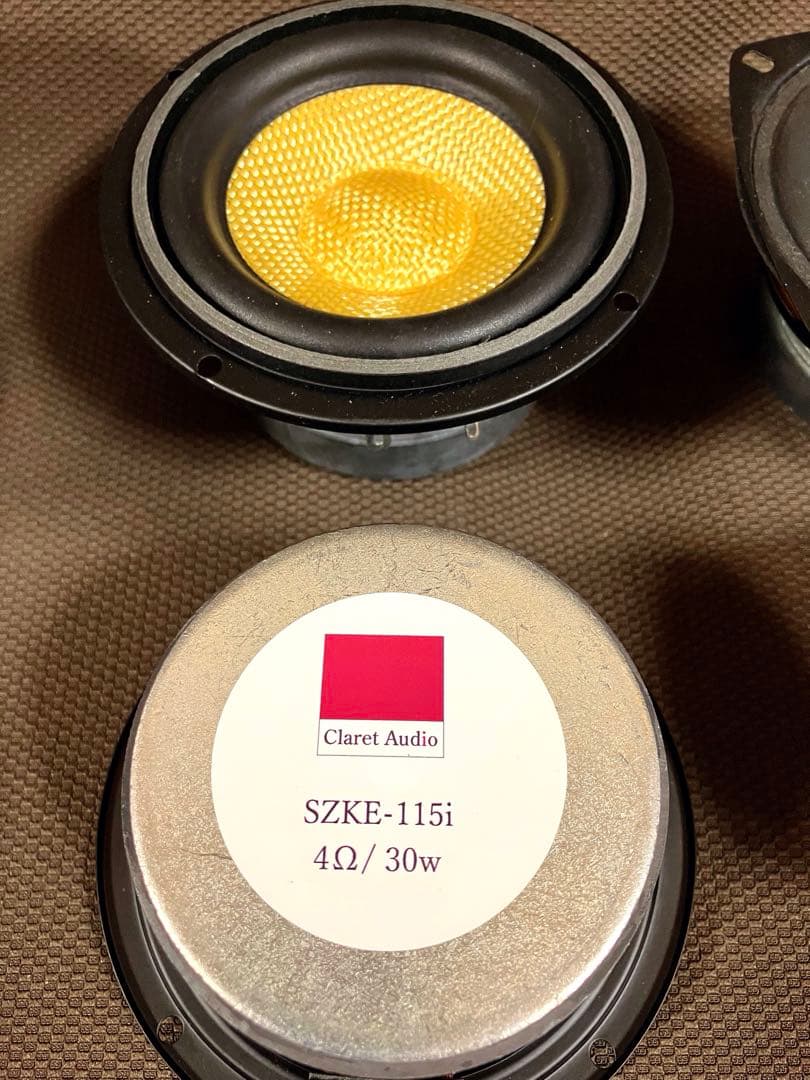 スピーカー　ユニット　フルレンジ　　等各種（改定／ユニット追加、価格据え置き）