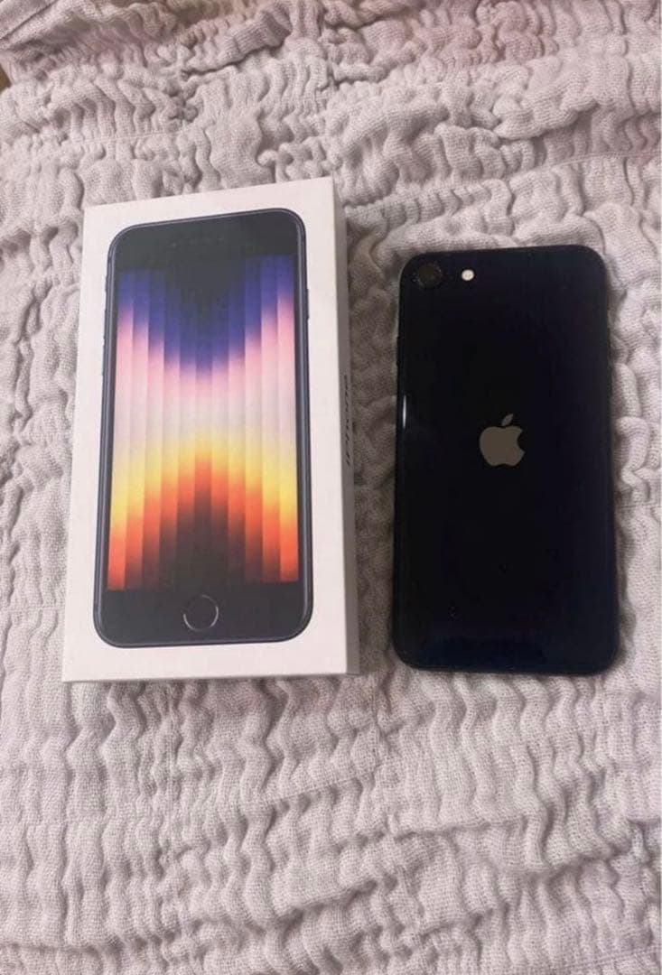 iPhone SE (第3世代) 64GB ブラック　ミッドナイト