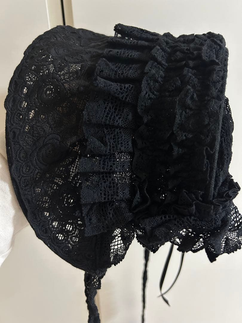 「最終値下げ」星箱works サマーピクニック 2wayボンネット 黒