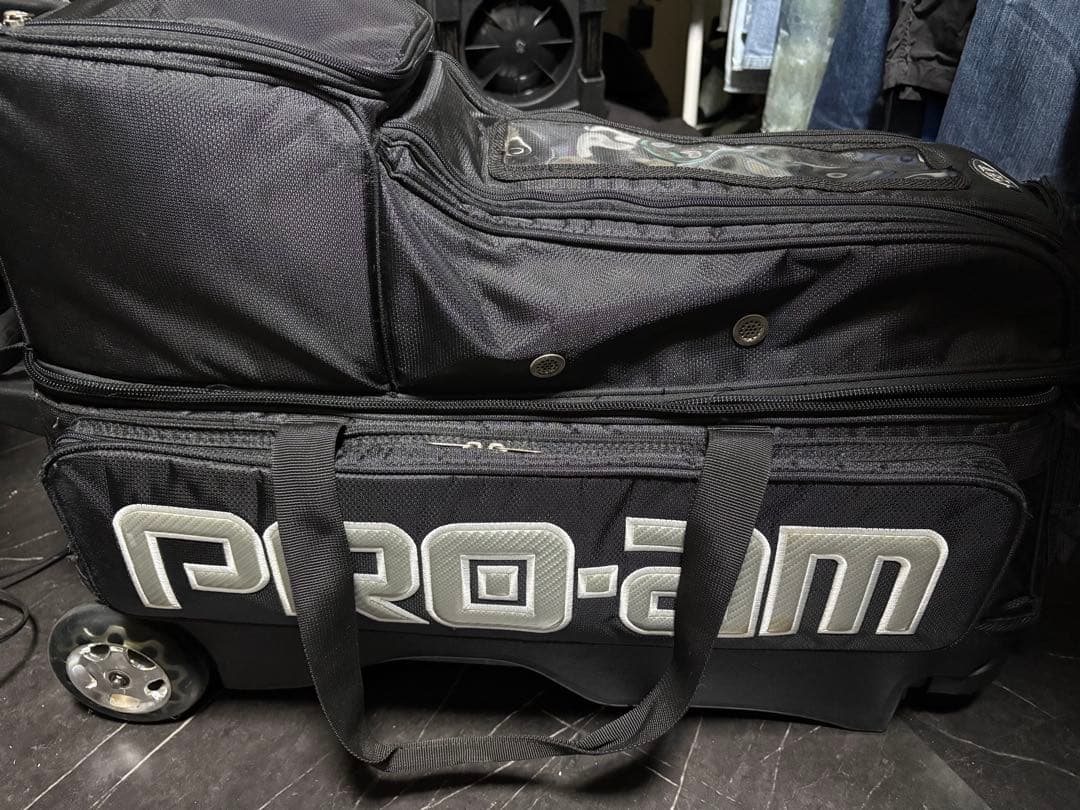 ボウリングボール3個 PRO-AM 4ボールキャリー