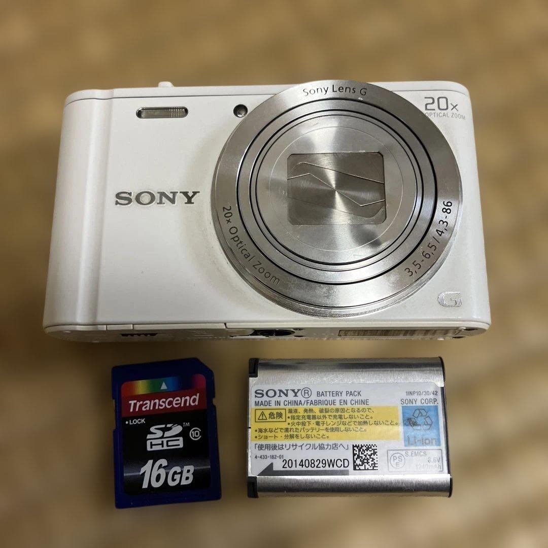※ジャンク品　SONY DSC-WX350 デジタルカメラ