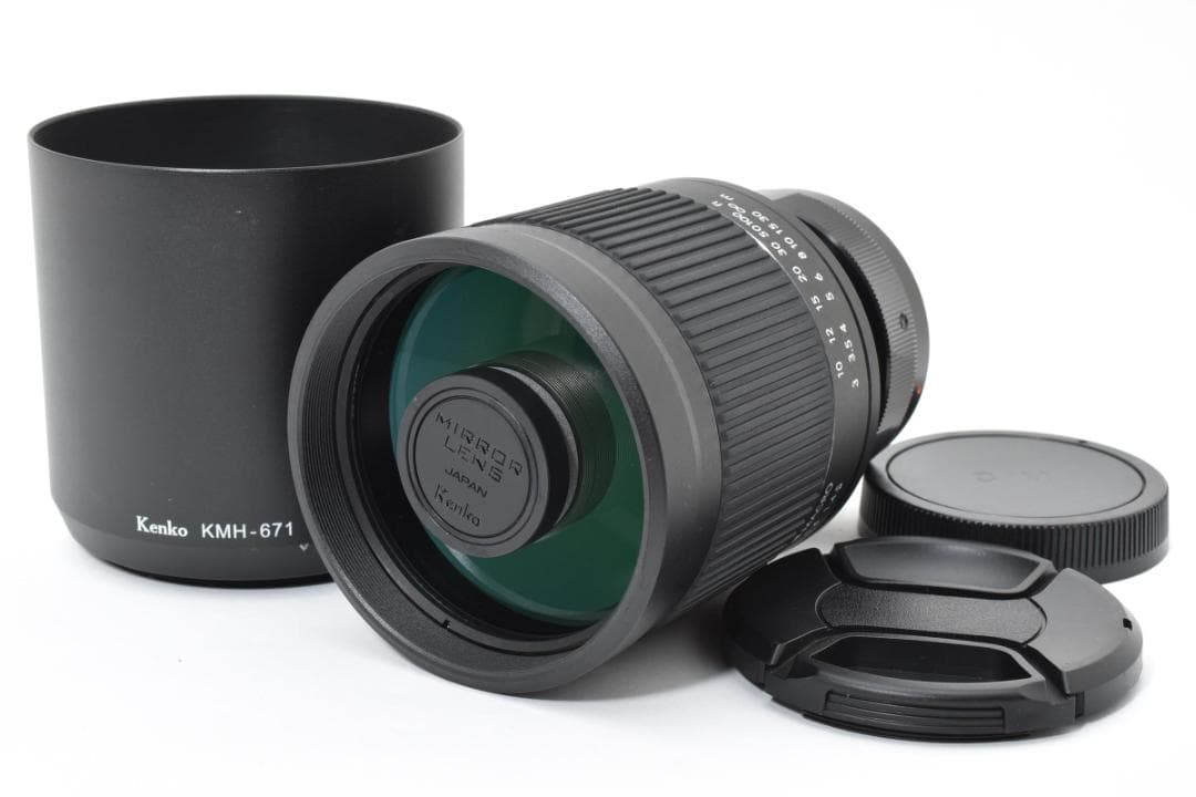 Kenko 望遠レンズ 400mm F8 NII キャノンEOSM #20975