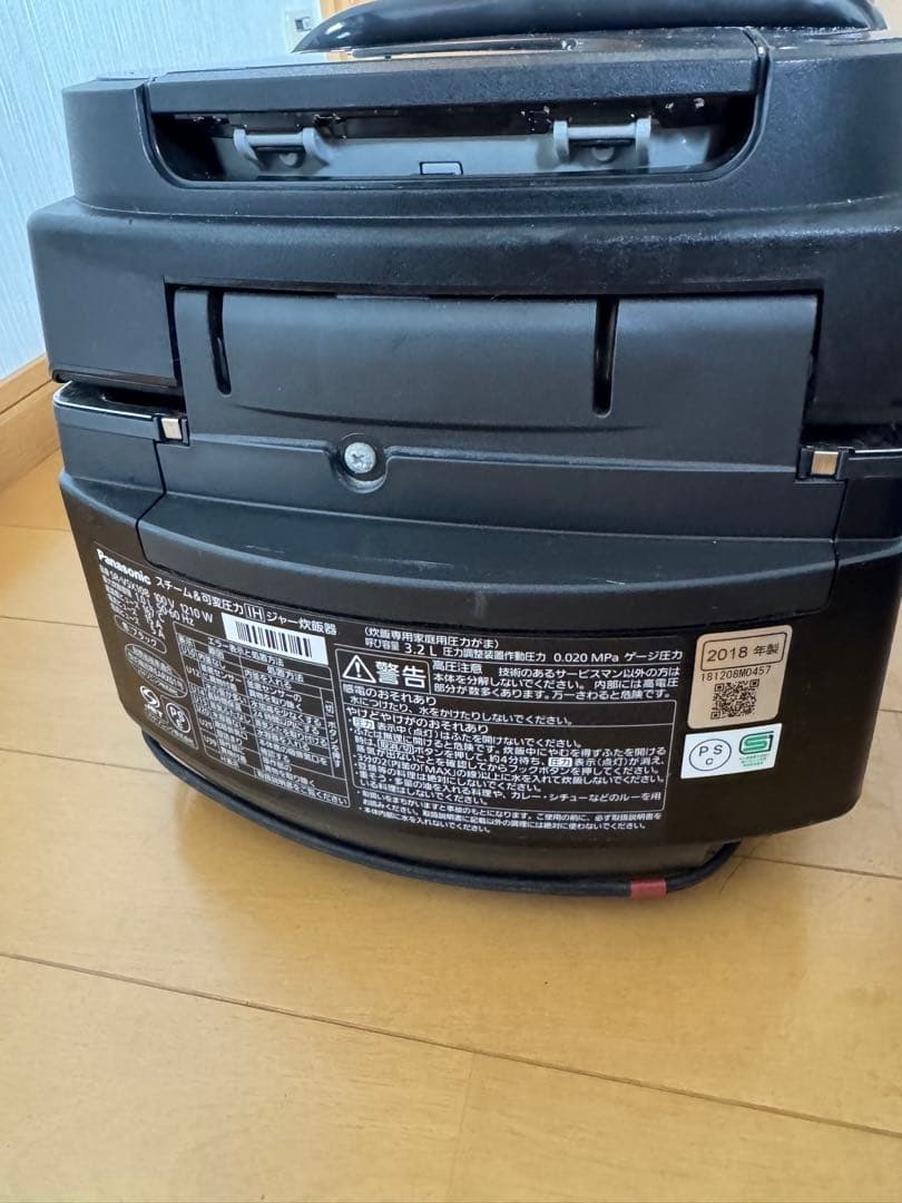 パナソニック　Wおどり炊き SR-VSX108