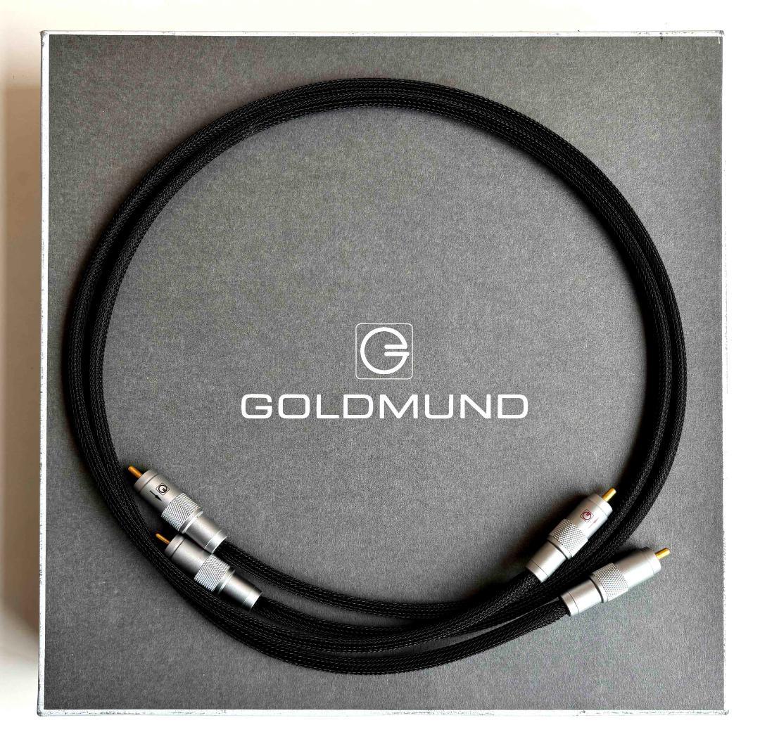 ★新品　GOLDMUND RCA CABLE 　RCA　高級ケーブル　１ｍペア