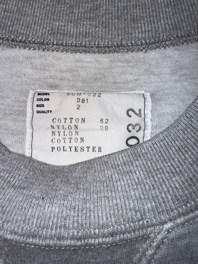 sacai スウェット