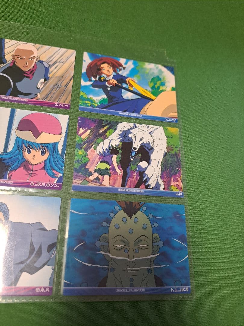 HUNTER×HUNTER カードダスマスターズ トレカ No.55~63