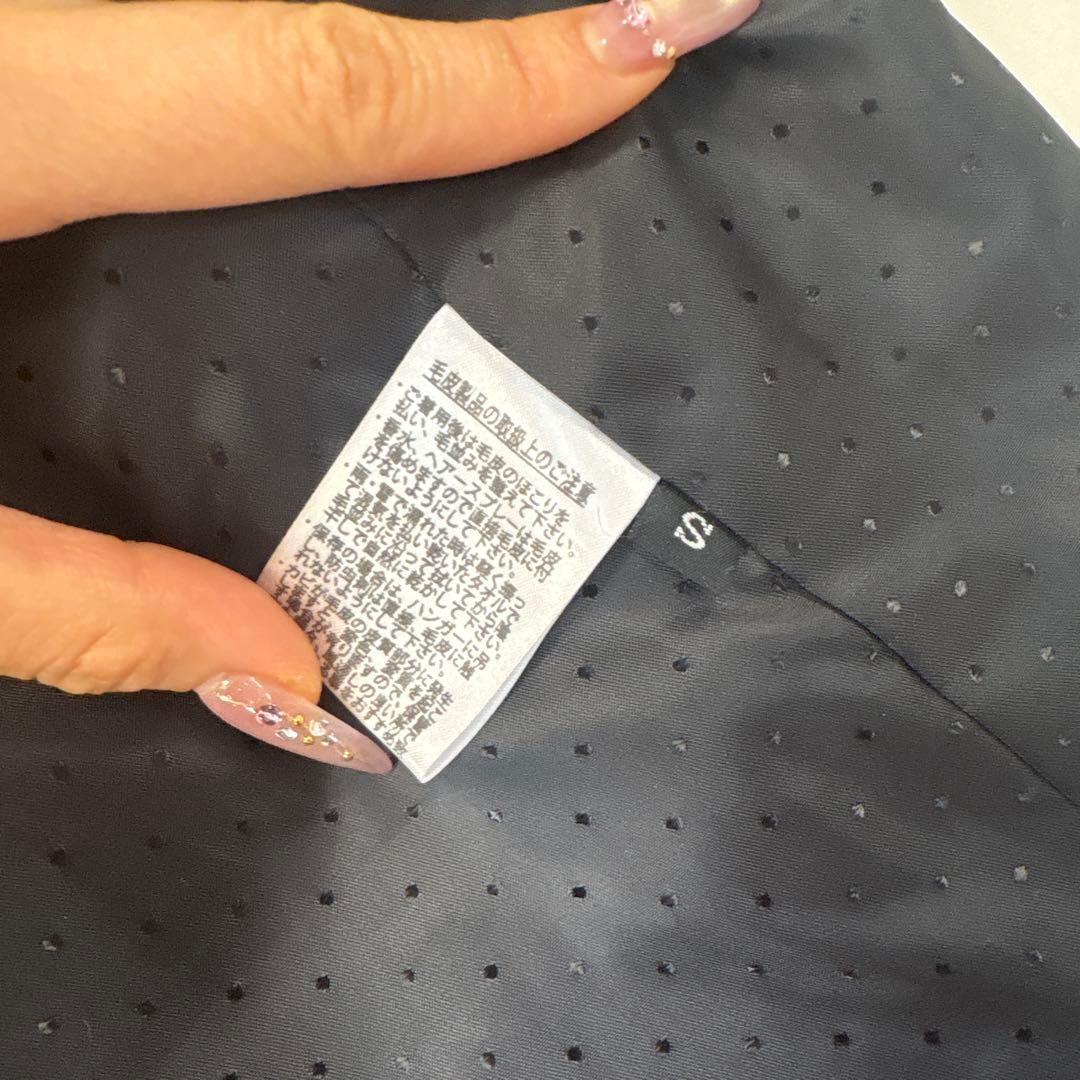 riko！近年デザイン コペンハーゲン ミンク ロングジレ ベスト