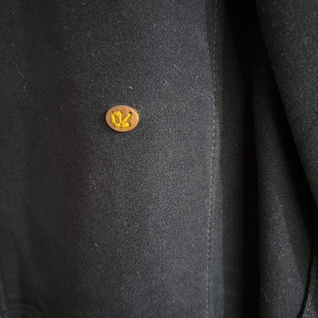 ネイビー テーラードジャケット ゴールドボタン