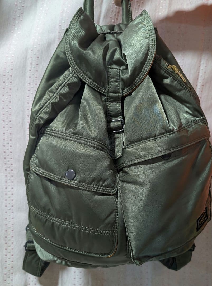 「日曜日まで値下げ中！」PORTER　TANKER　バックパック　カーキ
