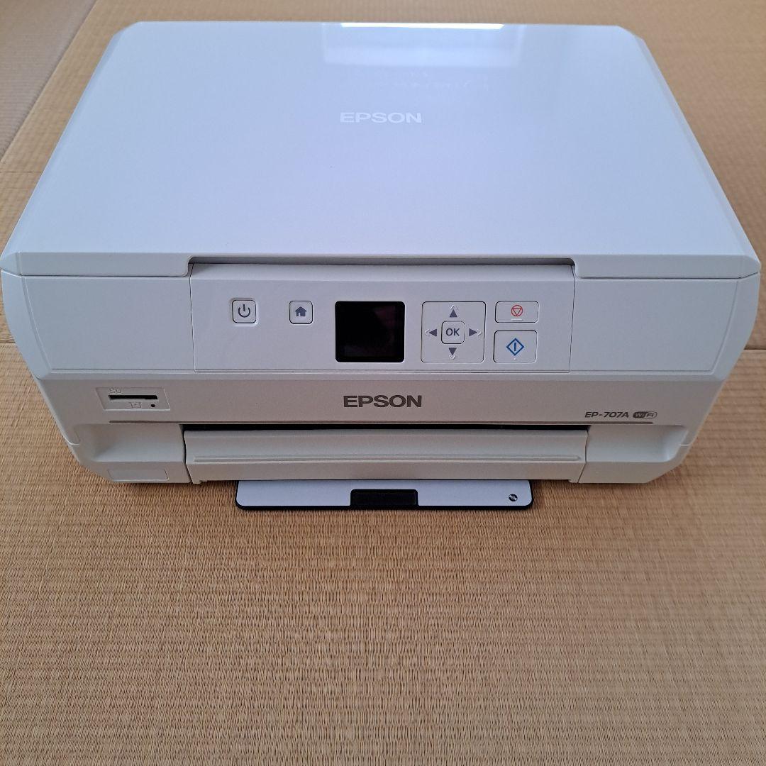 【ジャンク品】EPSON EP-707A Wi-Fi対応プリンター