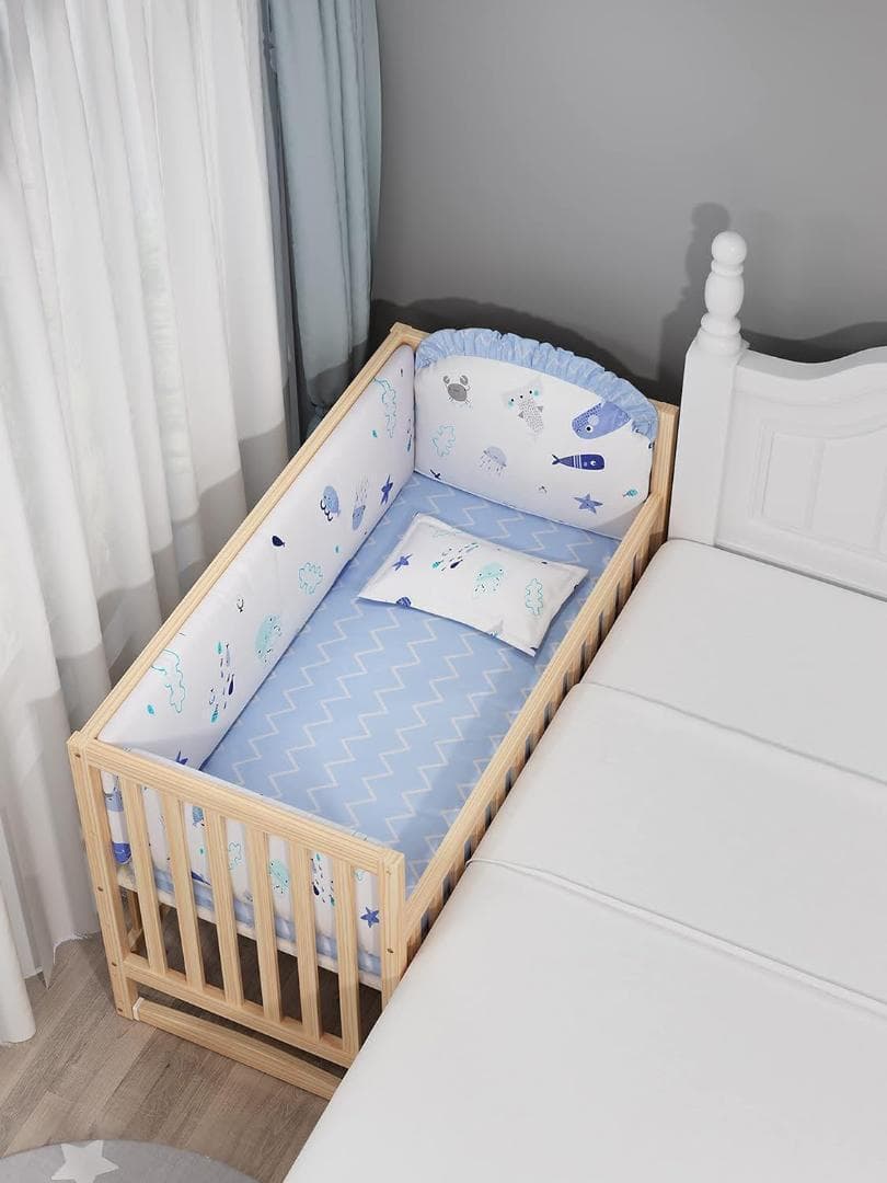 ベビーベッド 木製 新生児 添い寝ベッド 赤ちゃんベッドインベッド 組み立て簡単