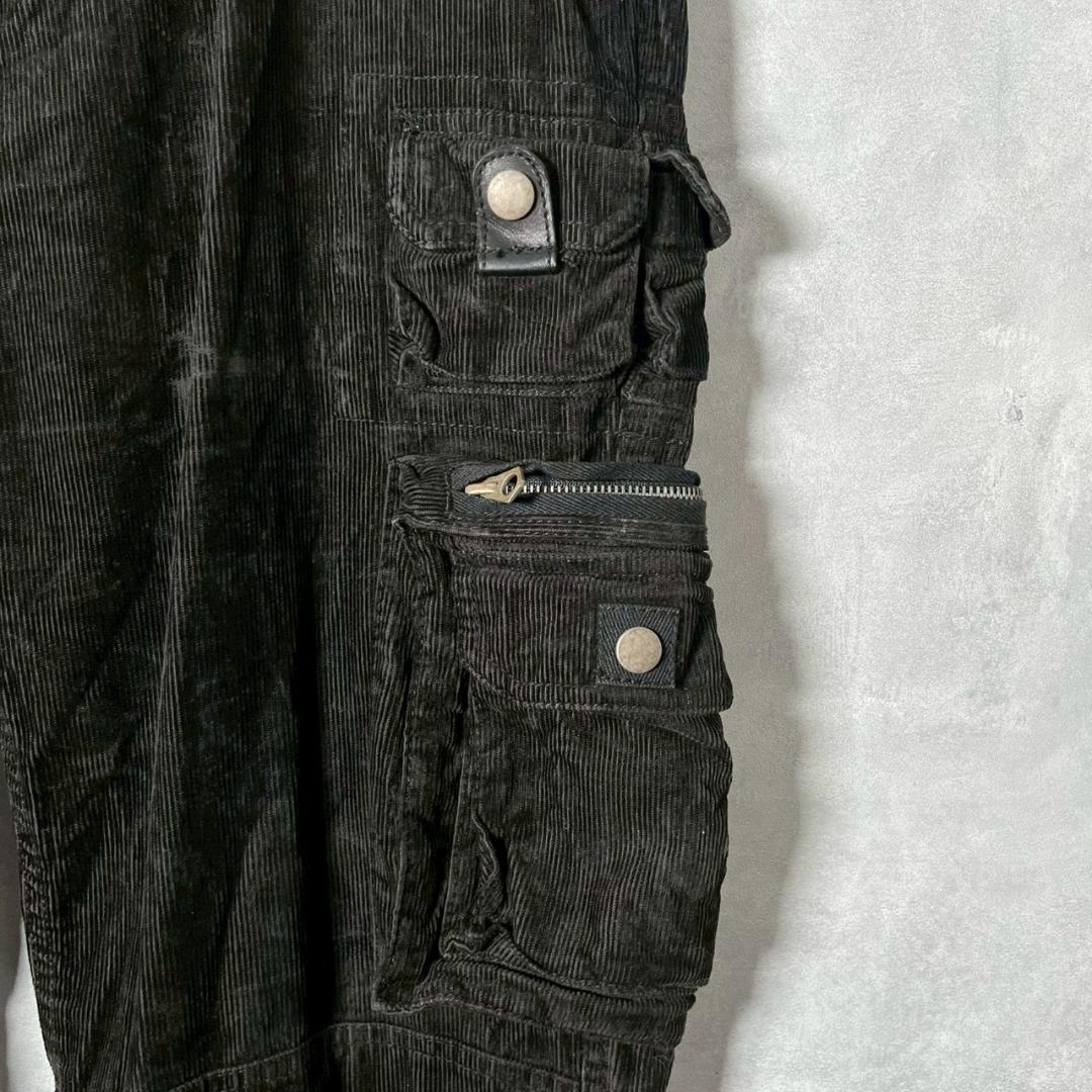 ギミック 90s Ralph Lauren コーデュロイ　カーゴパンツ PM44