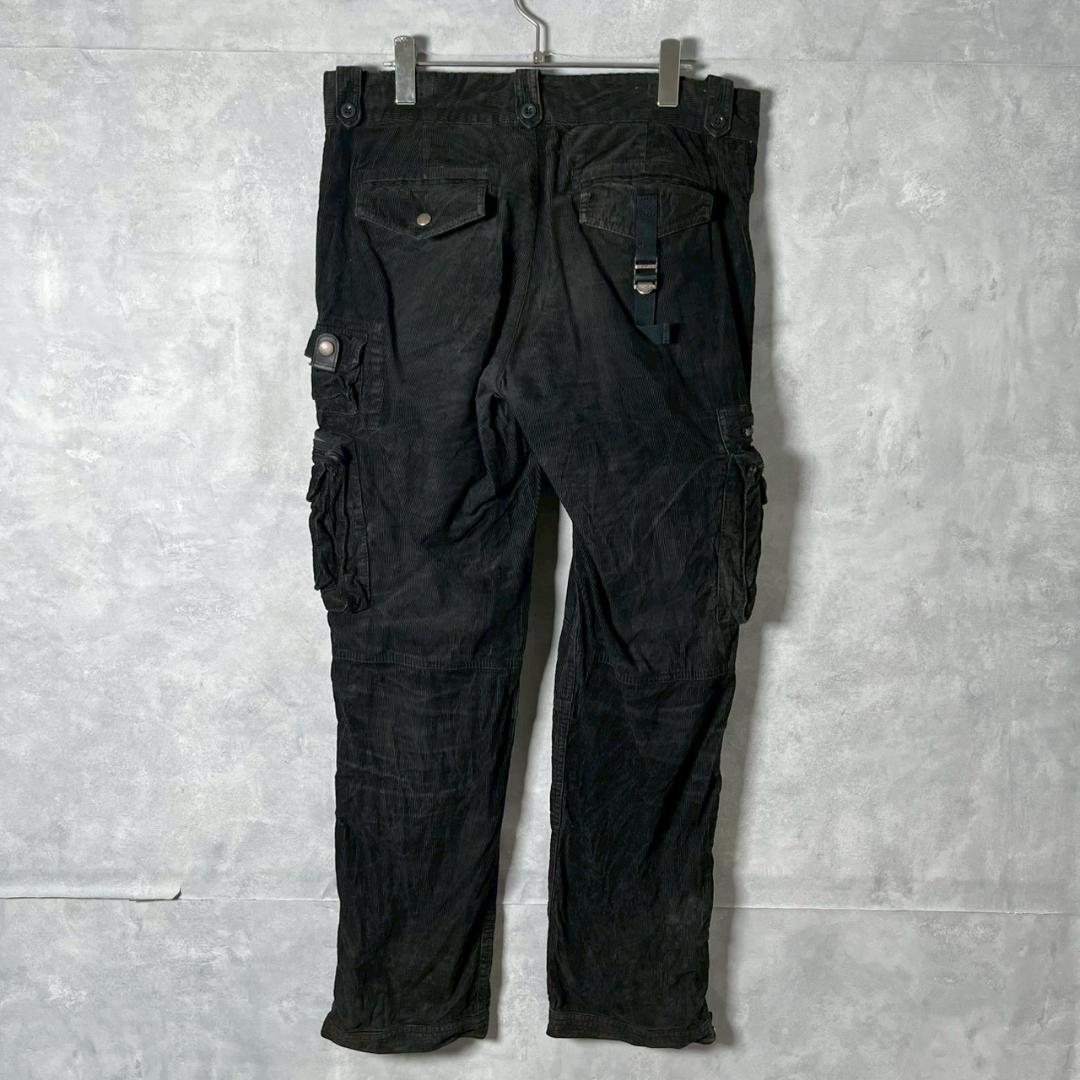 ギミック 90s Ralph Lauren コーデュロイ　カーゴパンツ PM44