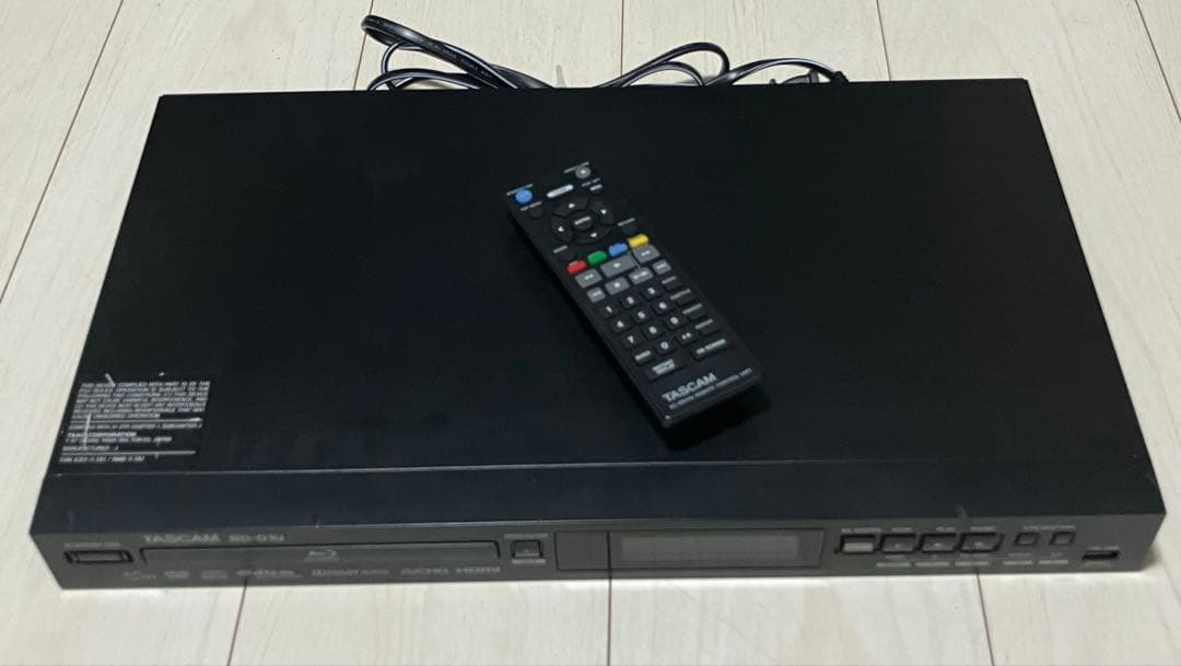 TASCAM BD-01U ブルーレイプレーヤー　ゴムベルト交換済