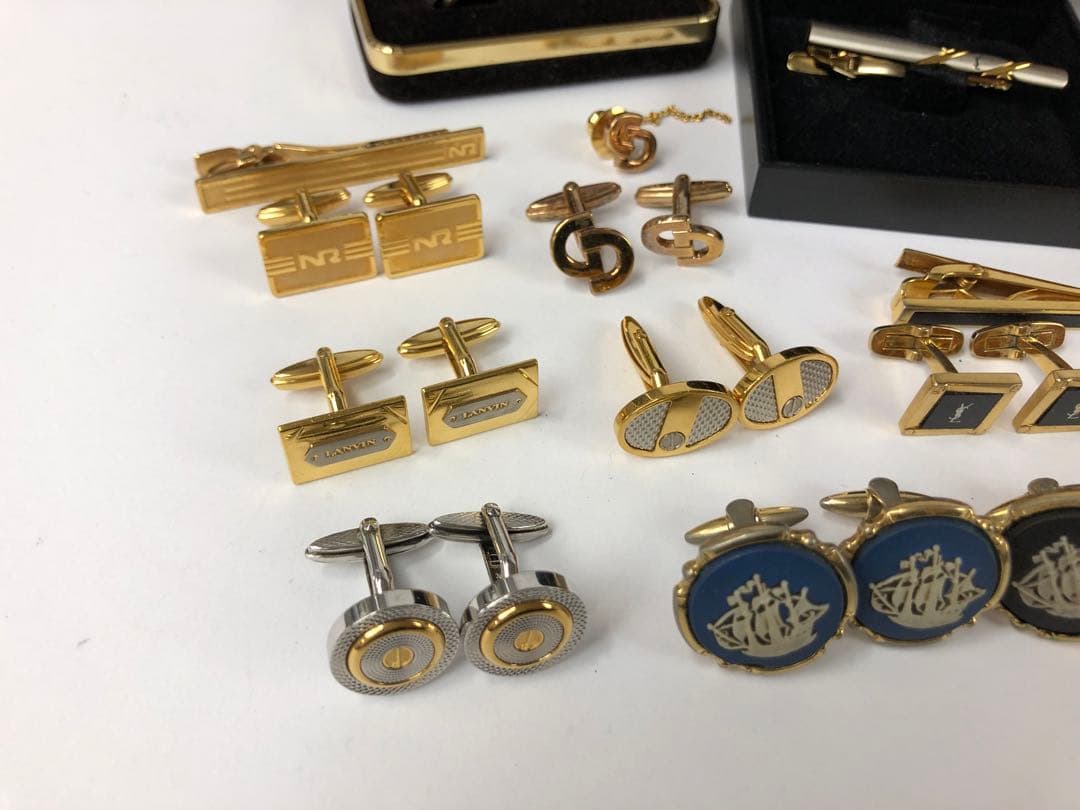 K*者様 ディオール・ダンヒル・デュポン・イヴサンローラン他　タイピン・カフスま