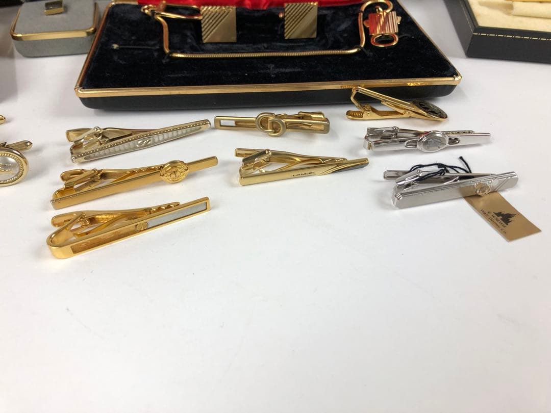 K*者様 ディオール・ダンヒル・デュポン・イヴサンローラン他　タイピン・カフスま