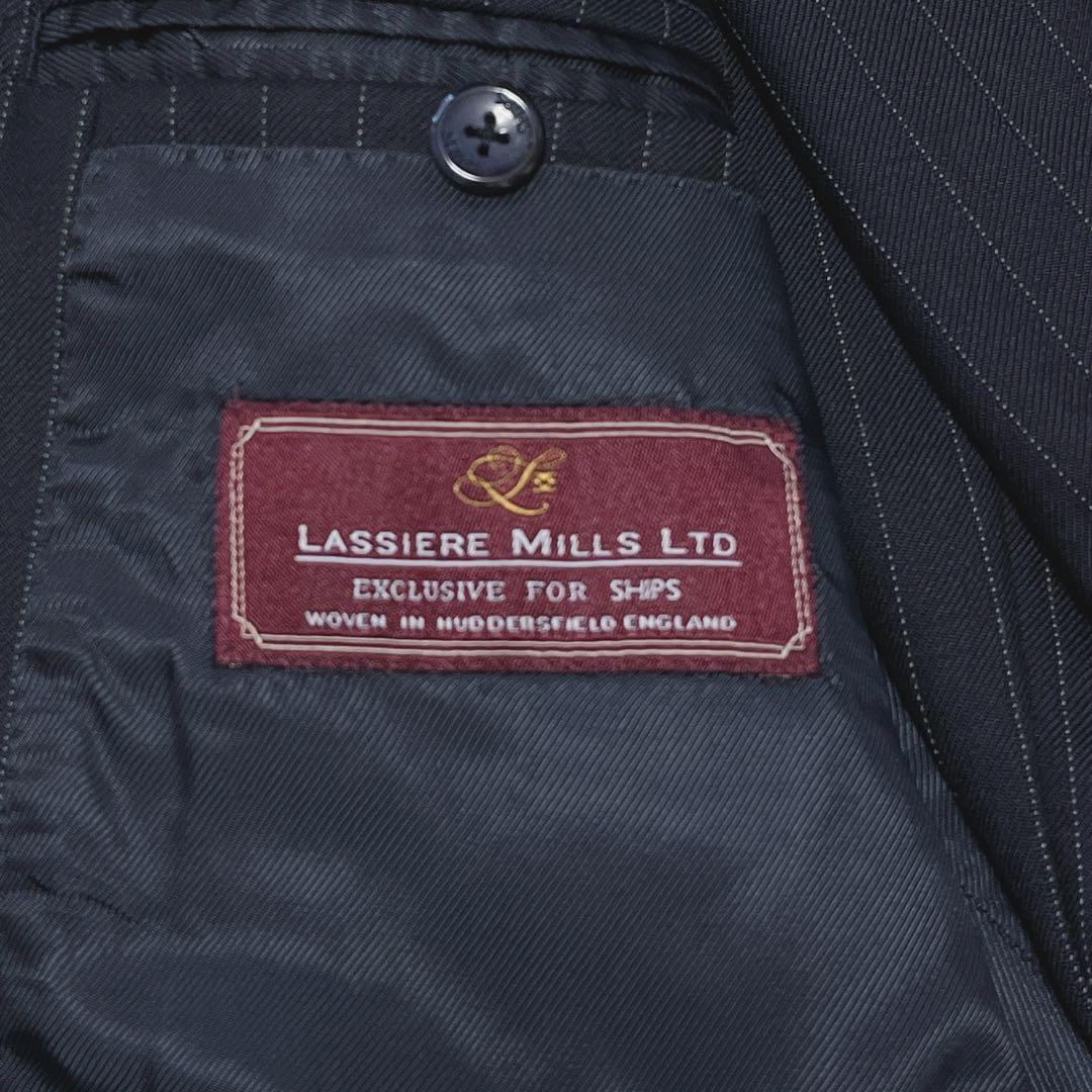 高級　SHIPS スーツ　セットアップ　ラッシエール・ミルズ　本切羽