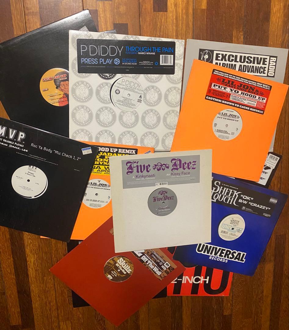 ▽▽ HIPHOP、R&Bレコード 75枚セット 90's classic