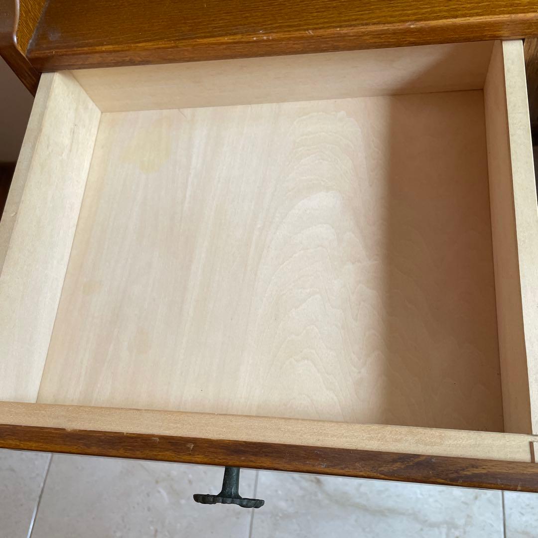 ※値引き※カリモク キャビネット チェスト　電話台　レトロ　アンティーク