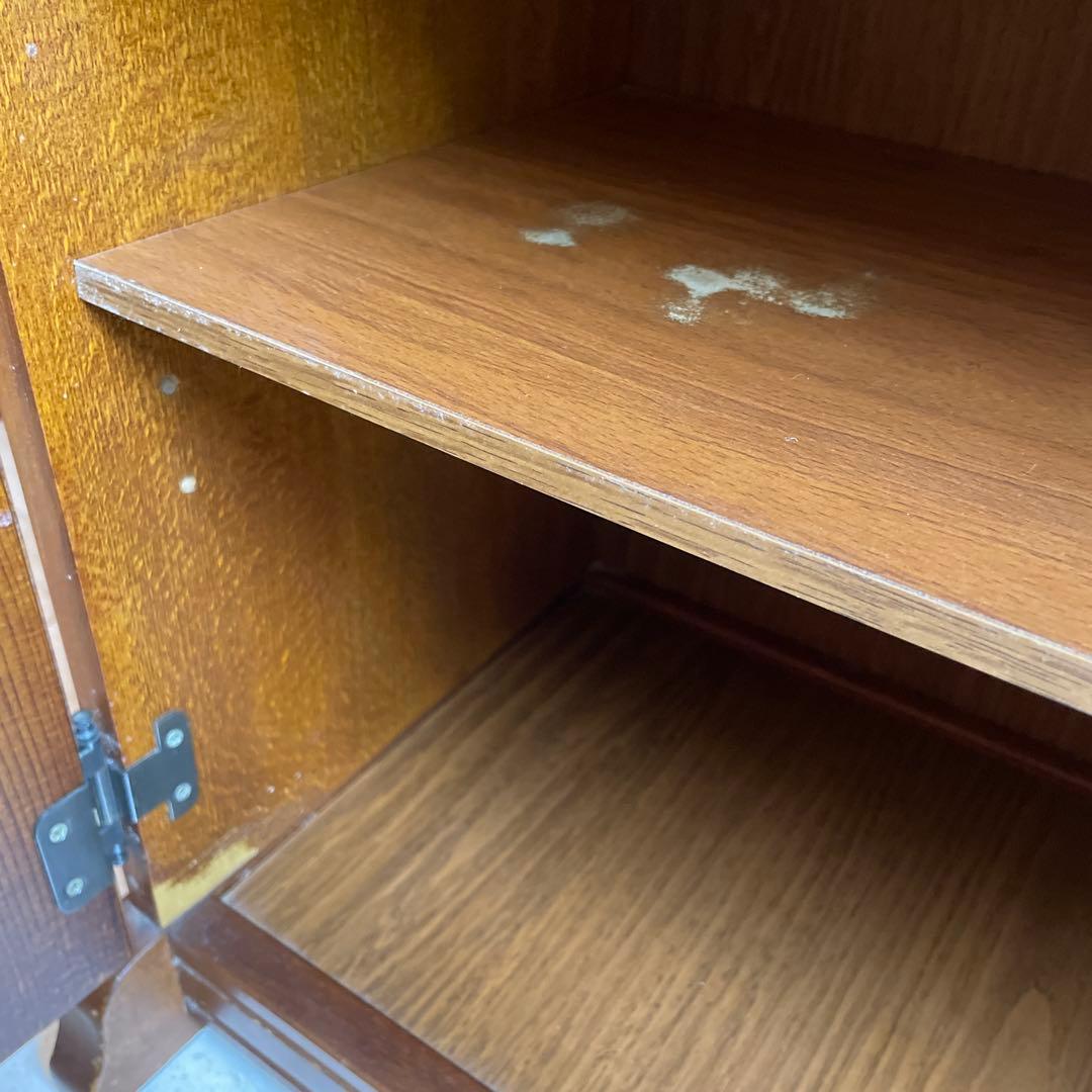 ※値引き※カリモク キャビネット チェスト　電話台　レトロ　アンティーク