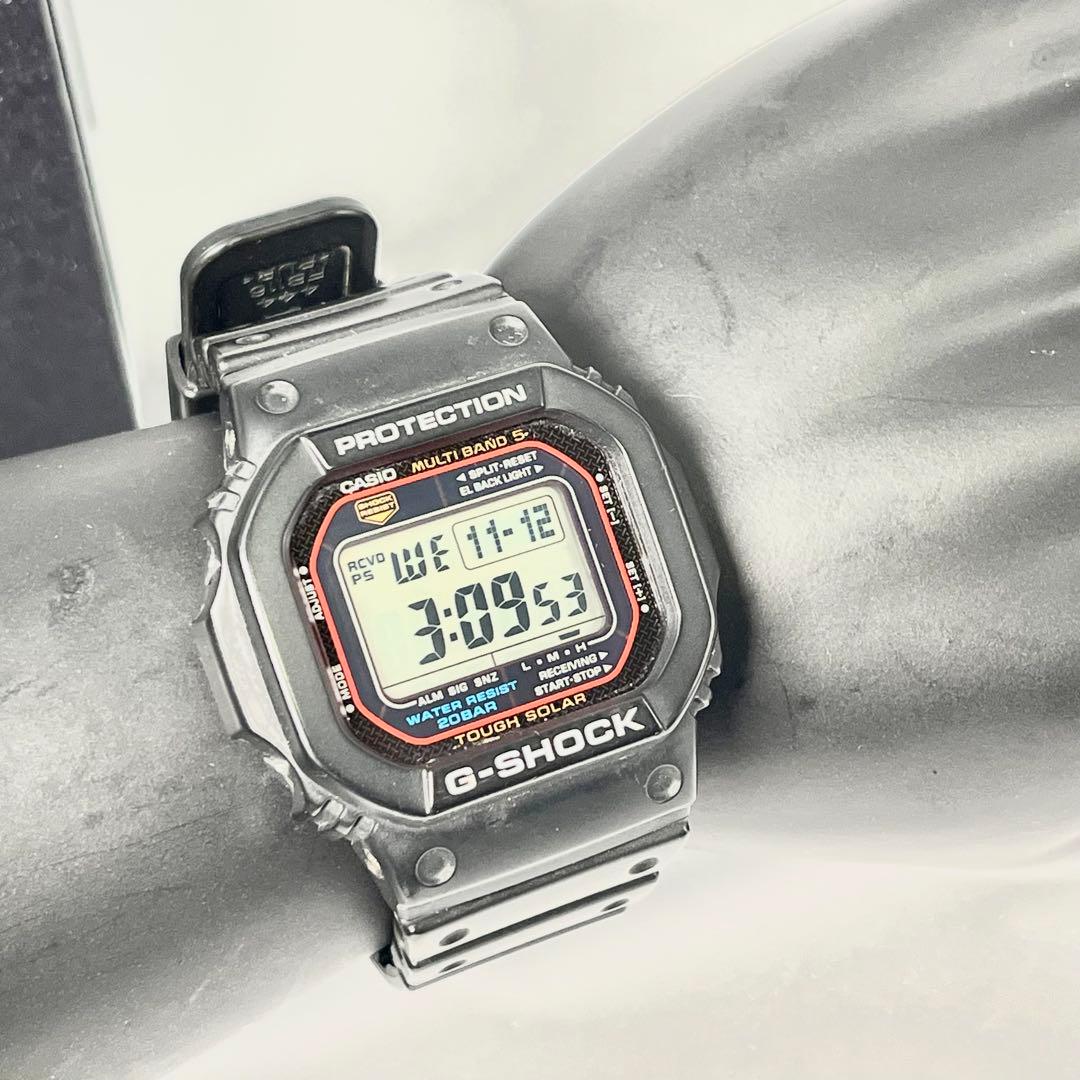 【美品/稼働品】カシオ G-SHOCK プロテクションGW-M5600 ソーラー