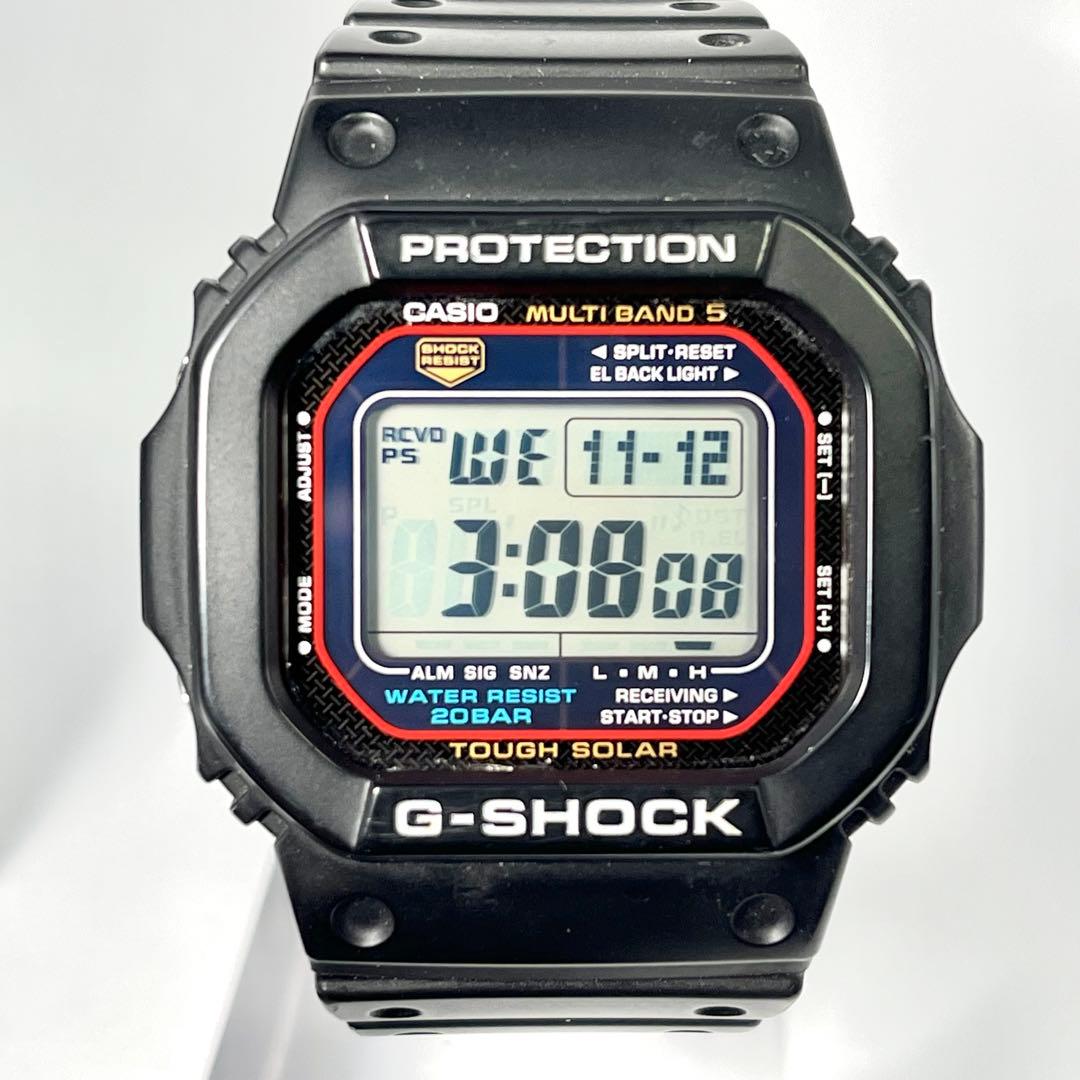 【美品/稼働品】カシオ G-SHOCK プロテクションGW-M5600 ソーラー