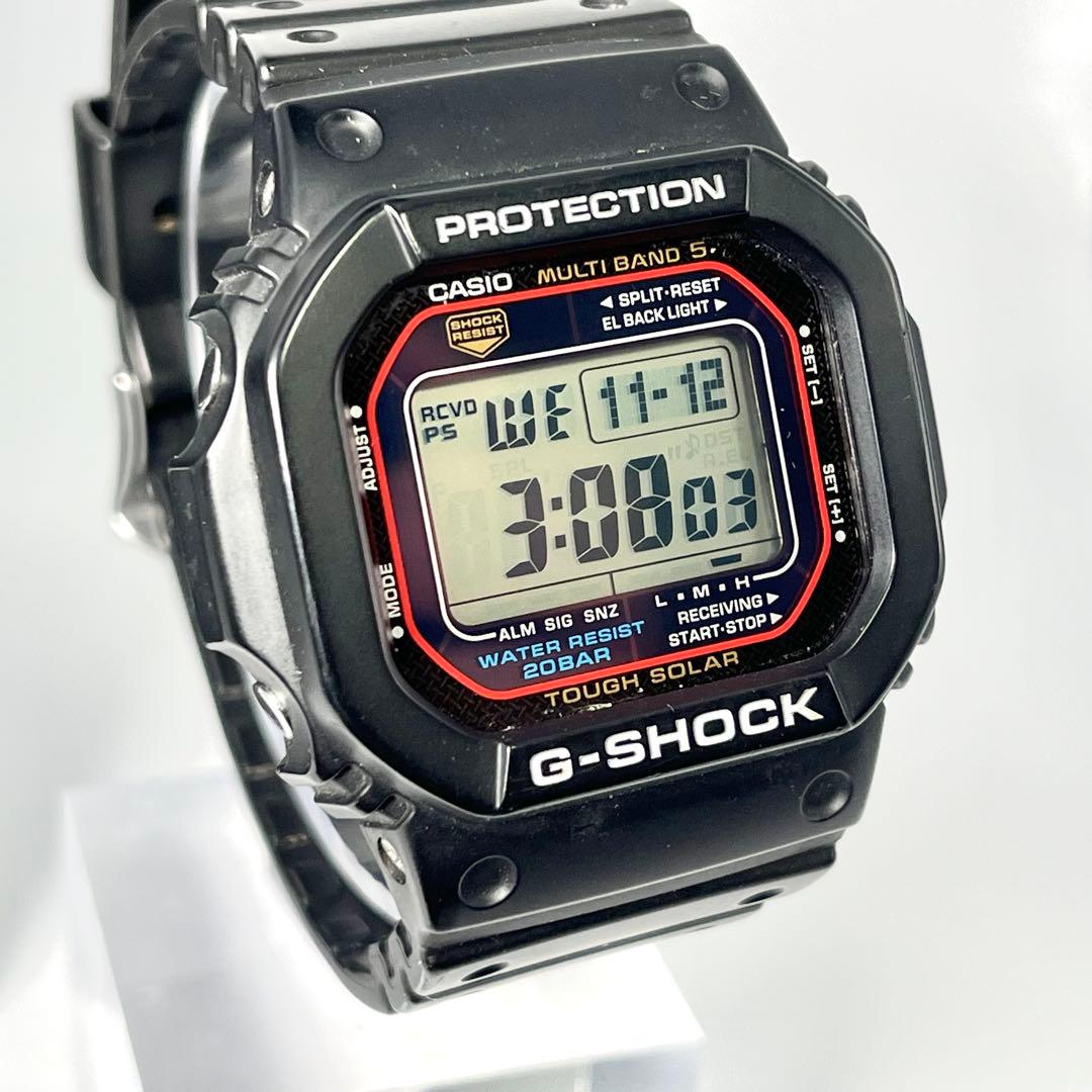 【美品/稼働品】カシオ G-SHOCK プロテクションGW-M5600 ソーラー