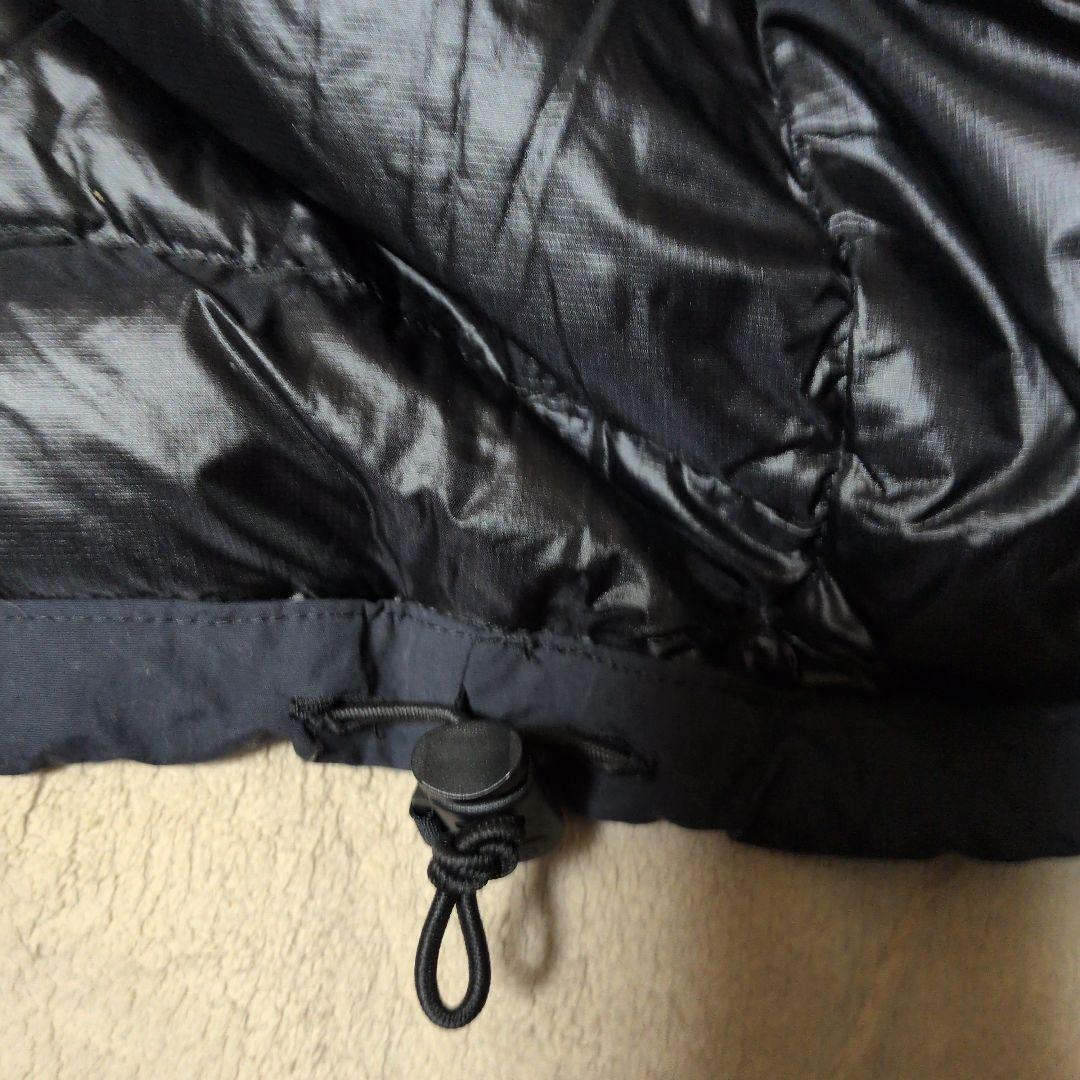 美品 THE NORTH FACE SUMMIT ダウンベスト ブラック 赤ロゴ