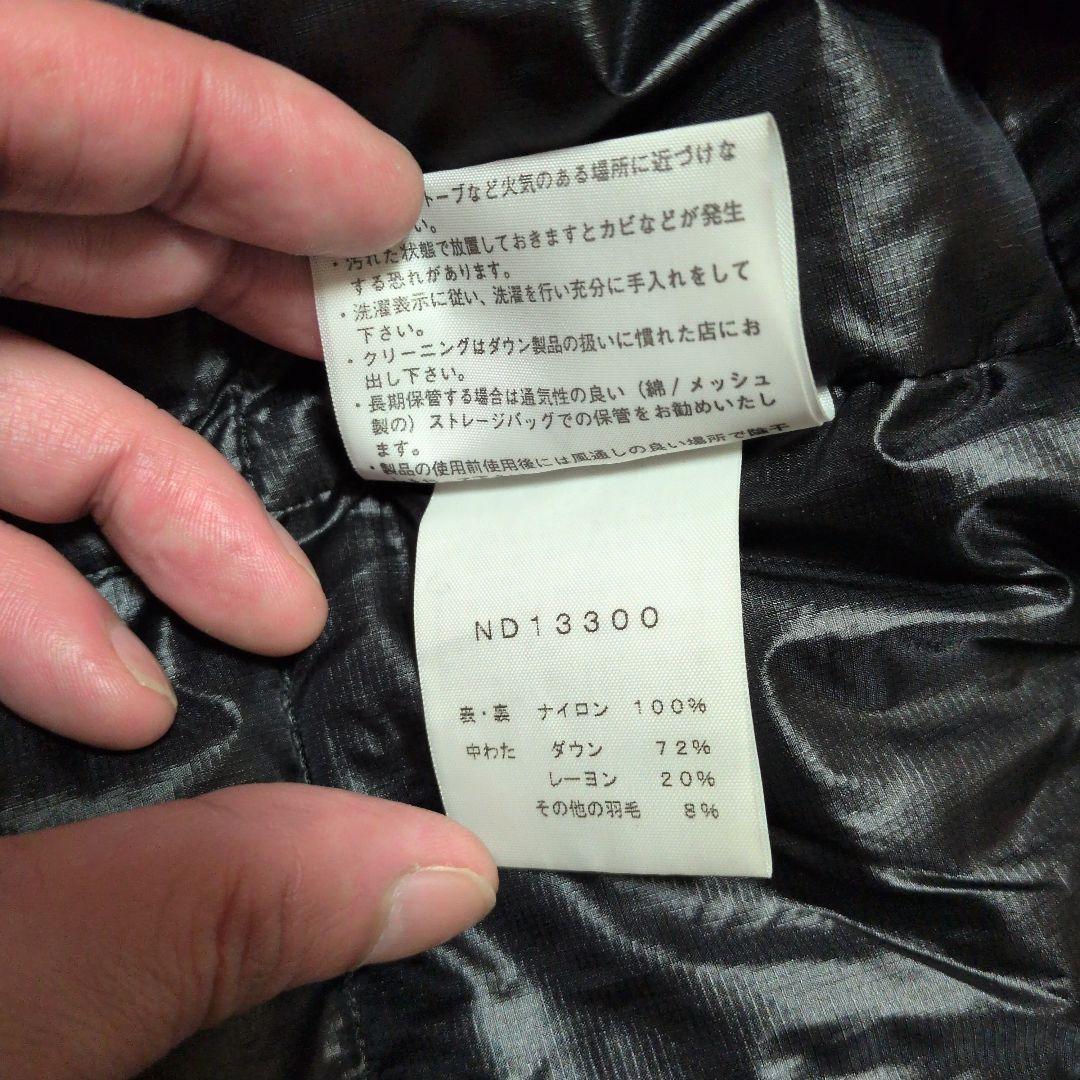 美品 THE NORTH FACE SUMMIT ダウンベスト ブラック 赤ロゴ