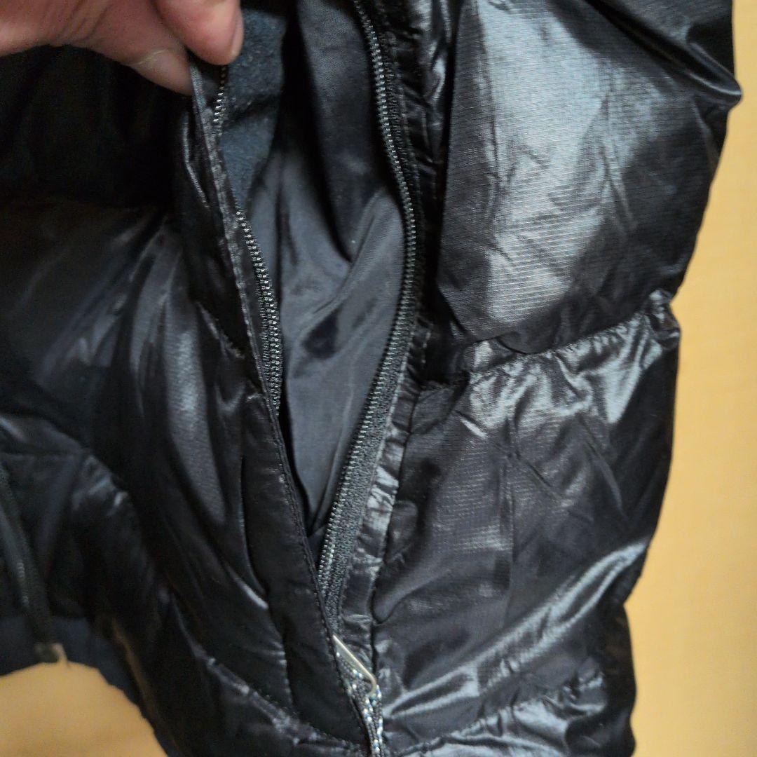 美品 THE NORTH FACE SUMMIT ダウンベスト ブラック 赤ロゴ