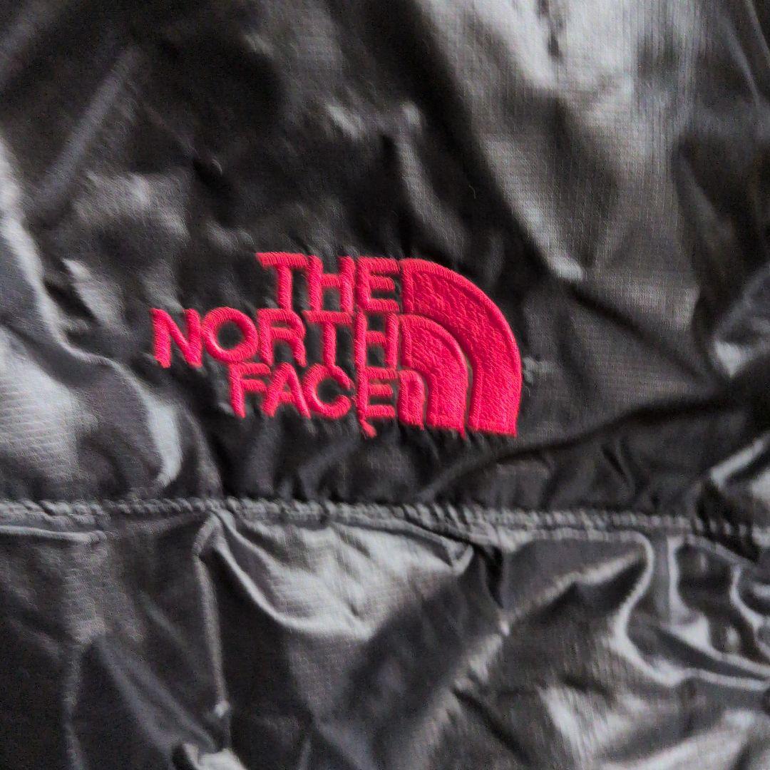 美品 THE NORTH FACE SUMMIT ダウンベスト ブラック 赤ロゴ