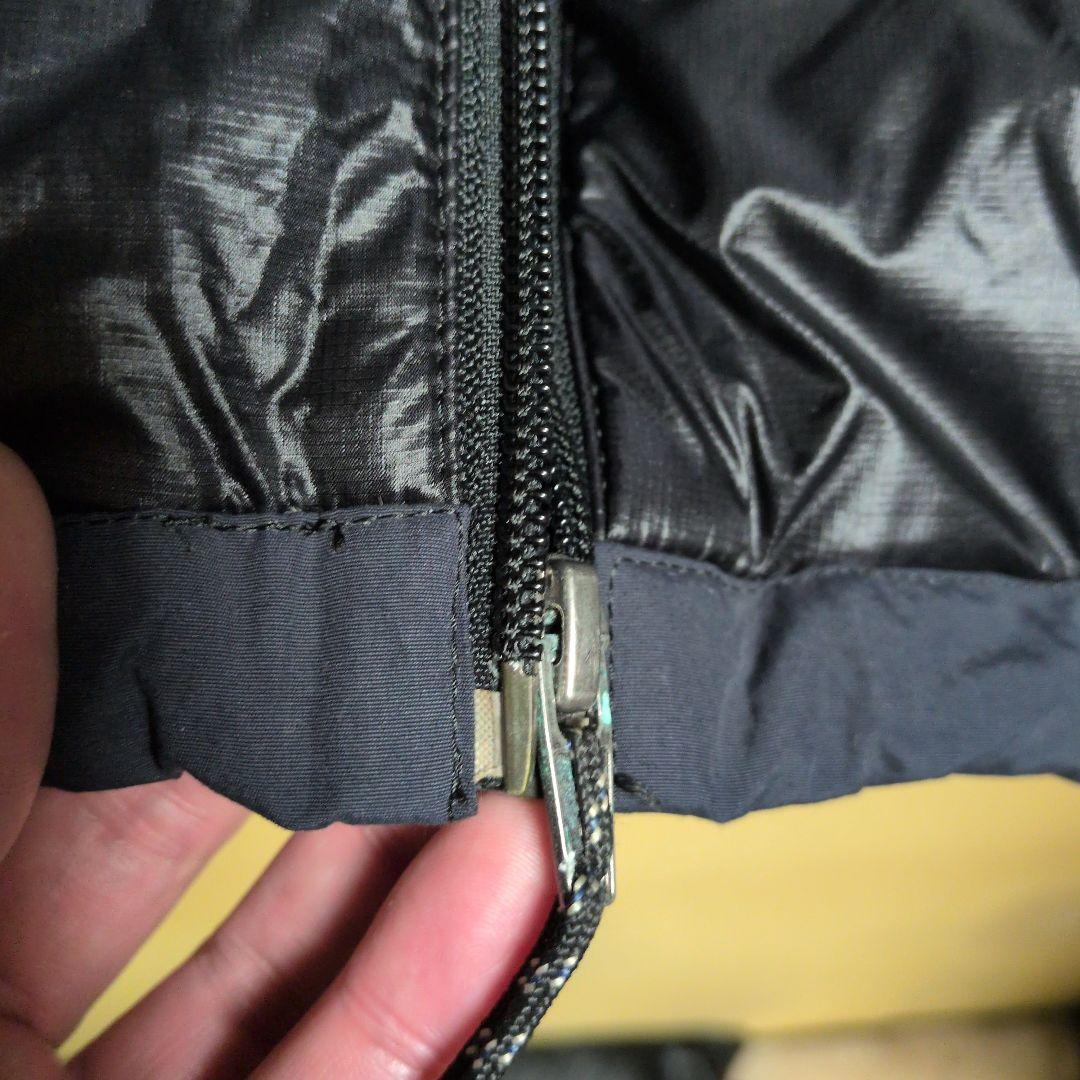 美品 THE NORTH FACE SUMMIT ダウンベスト ブラック 赤ロゴ