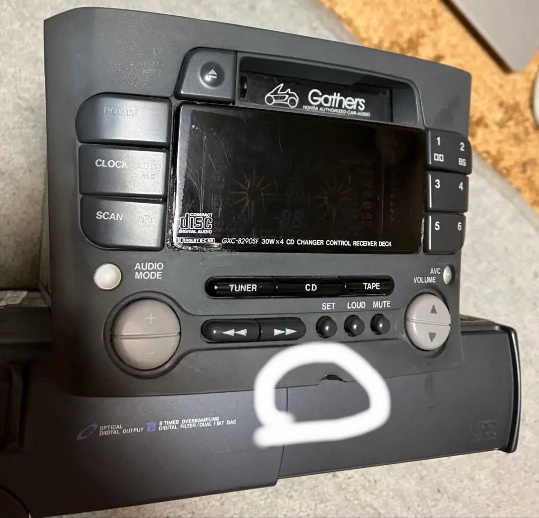 ホンダ純正ビート純正カセットチューナーCDチェンジャーPP1