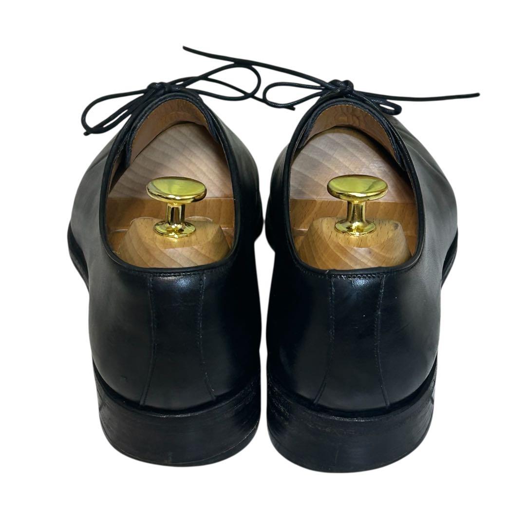 【美品】希少YANKO ホールカット メダリオンシューズ ブラック 7