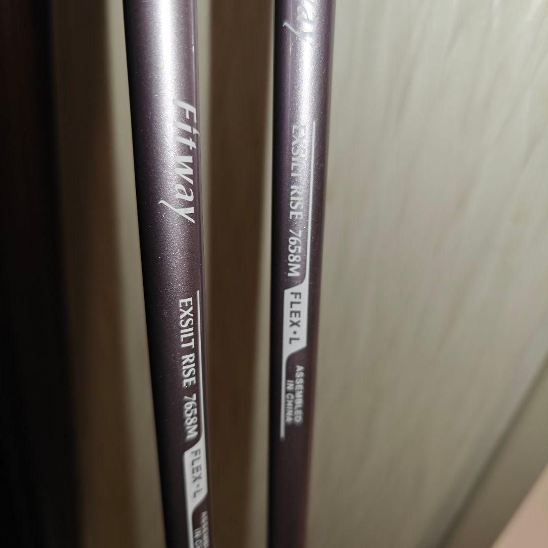 激カワFitway レディース ゴルフクラブ ハーフセット 6本 Lバッグおまけ