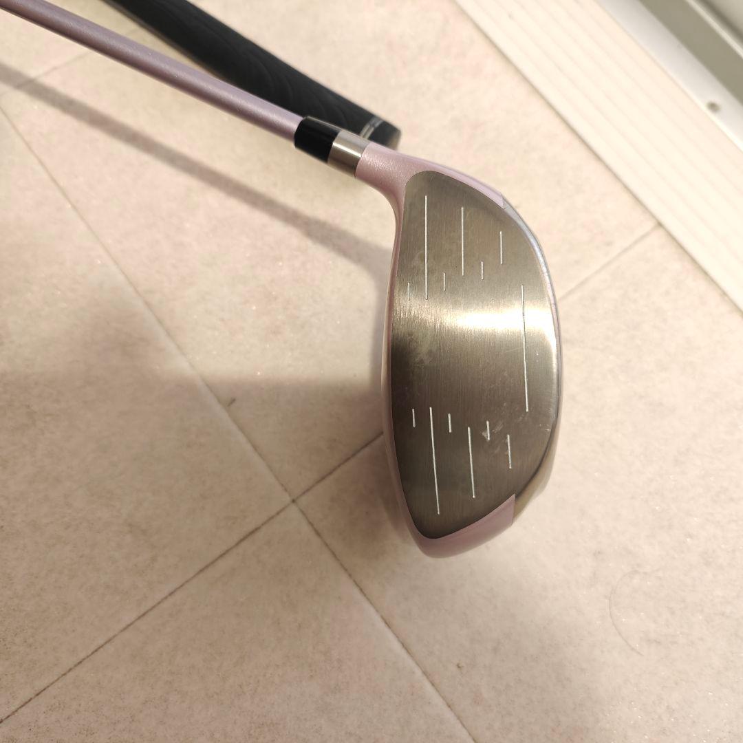 激カワFitway レディース ゴルフクラブ ハーフセット 6本 Lバッグおまけ