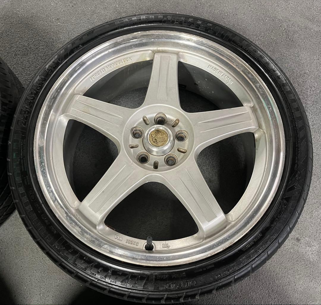 RAYS TRD　スポーツT3　18インチタイヤホイール4本5H PCD100