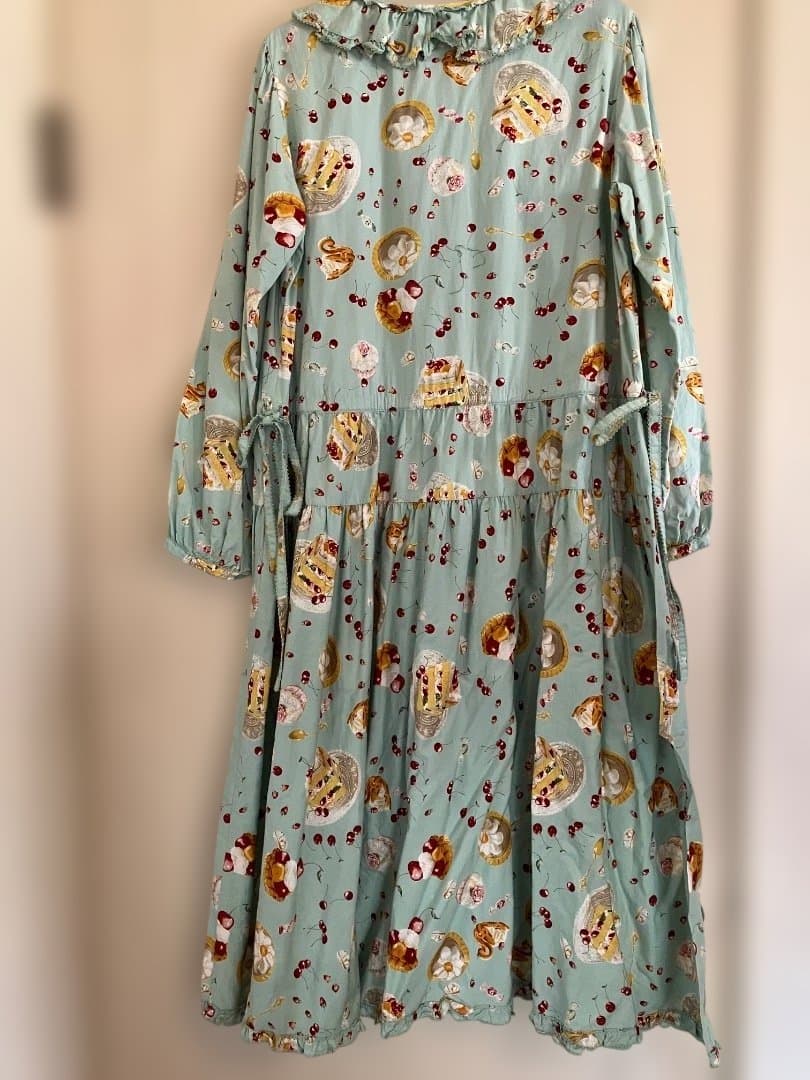 PINKHOUSE スイーツ柄ミディワンピース 美品