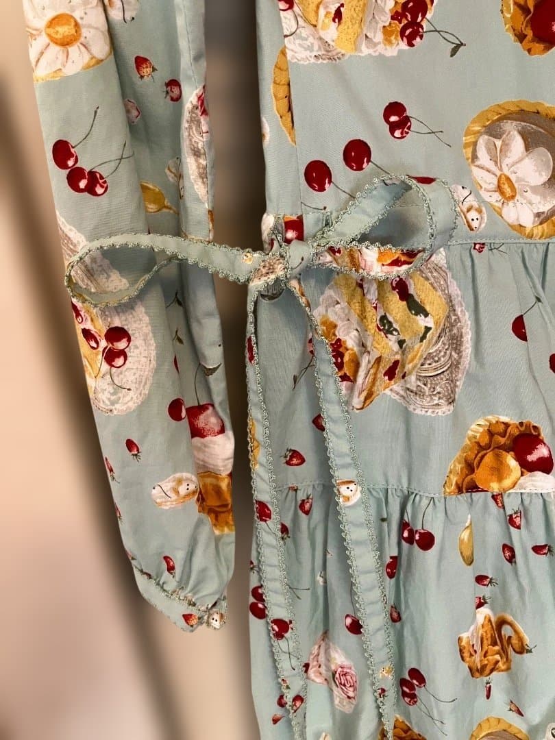 PINKHOUSE スイーツ柄ミディワンピース 美品