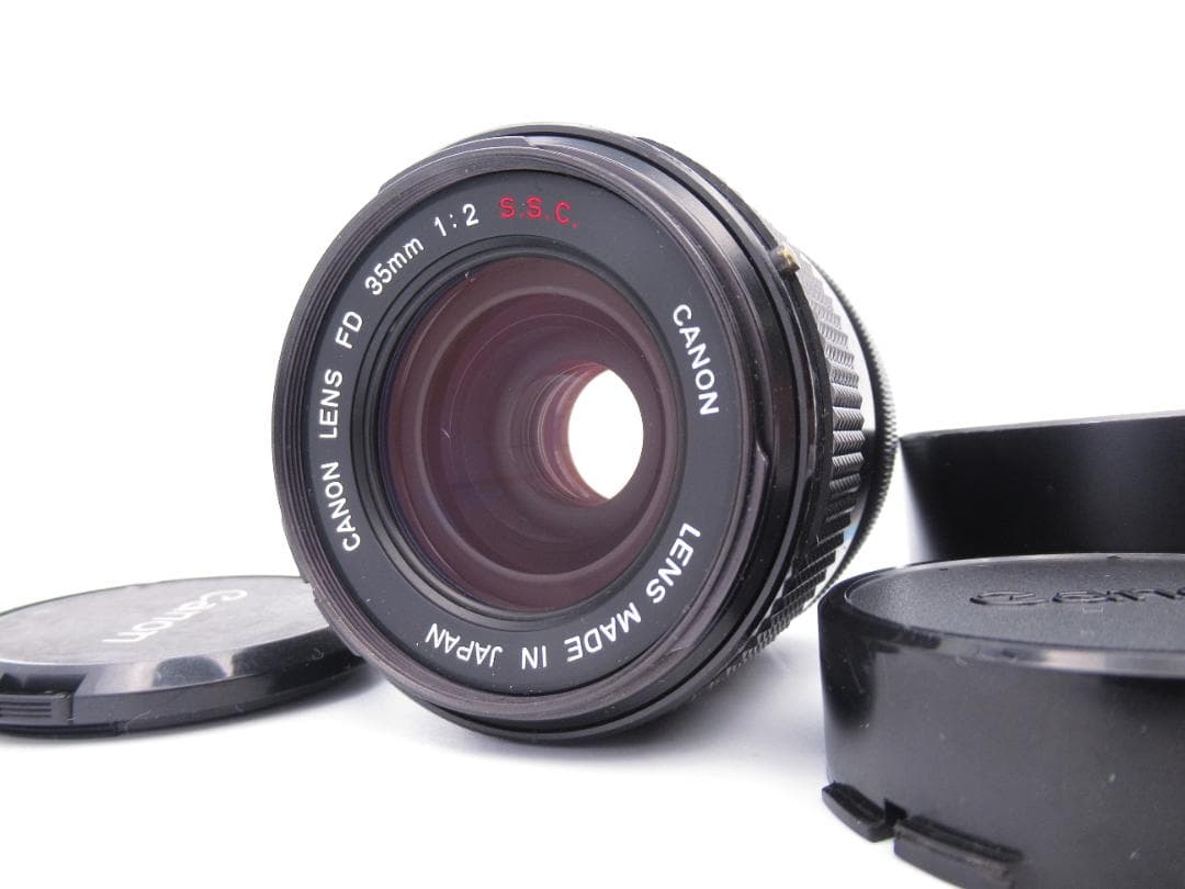[レア Oマーク] Canon FD 35mm f/2 S.S.C. 管理A44