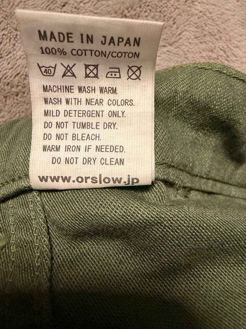 orSlow US ARMY FATIGUE サイズM