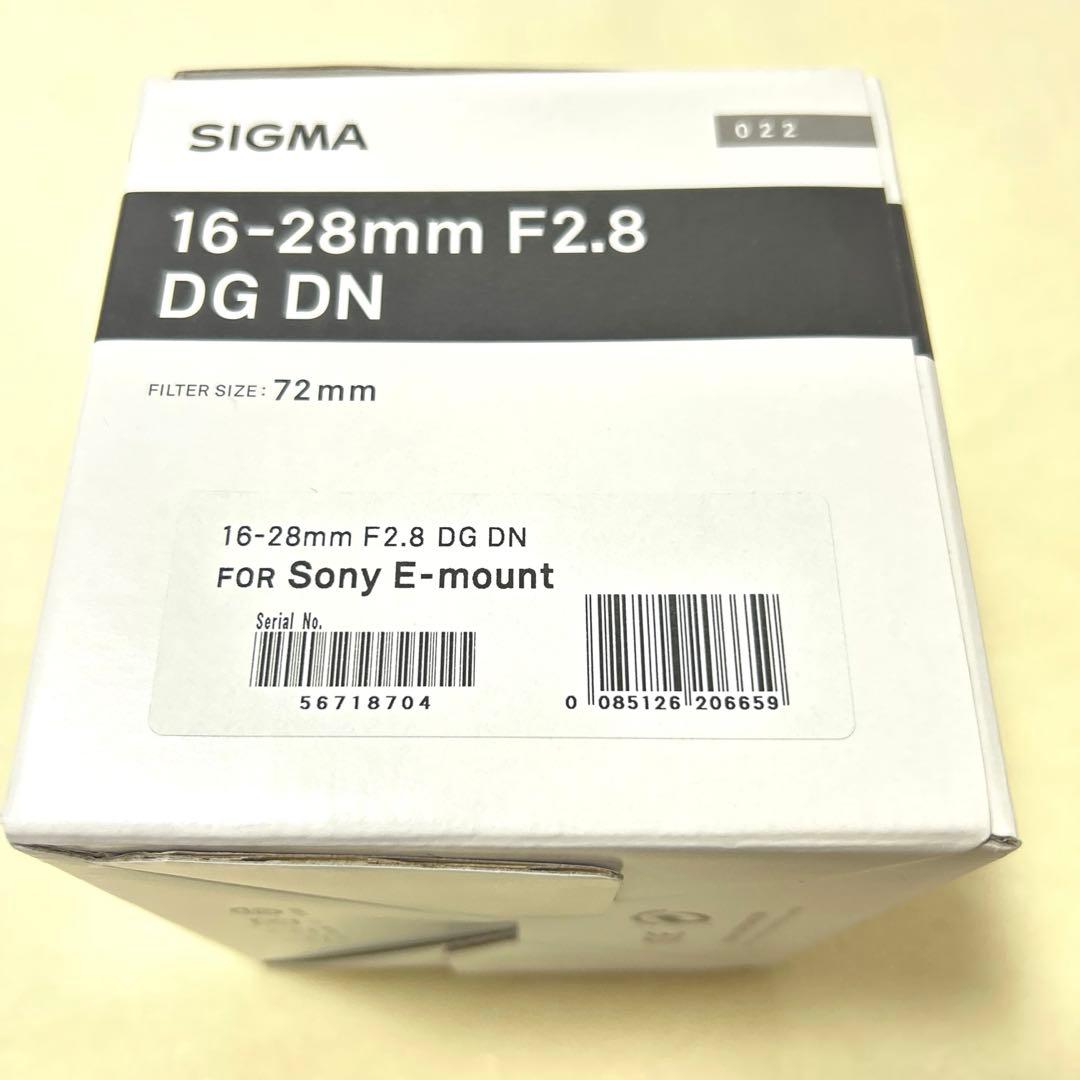 レンズ(単焦点) SIGMA 16-28mmf2.8DG DN