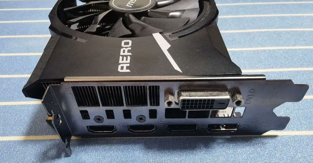 【動作確認済み】NVIDIA GTX 1070 MSI AERO