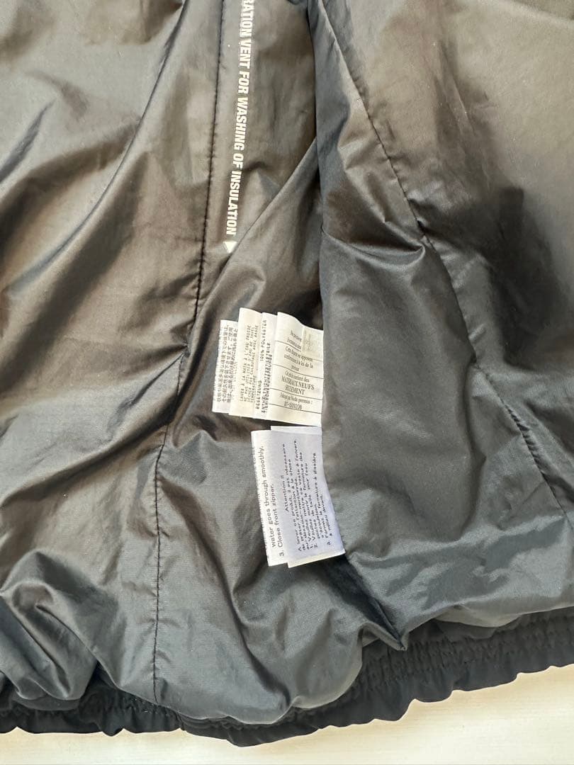 【極美品】DESCENTE 水沢ダウン　アンカー　S ブラック