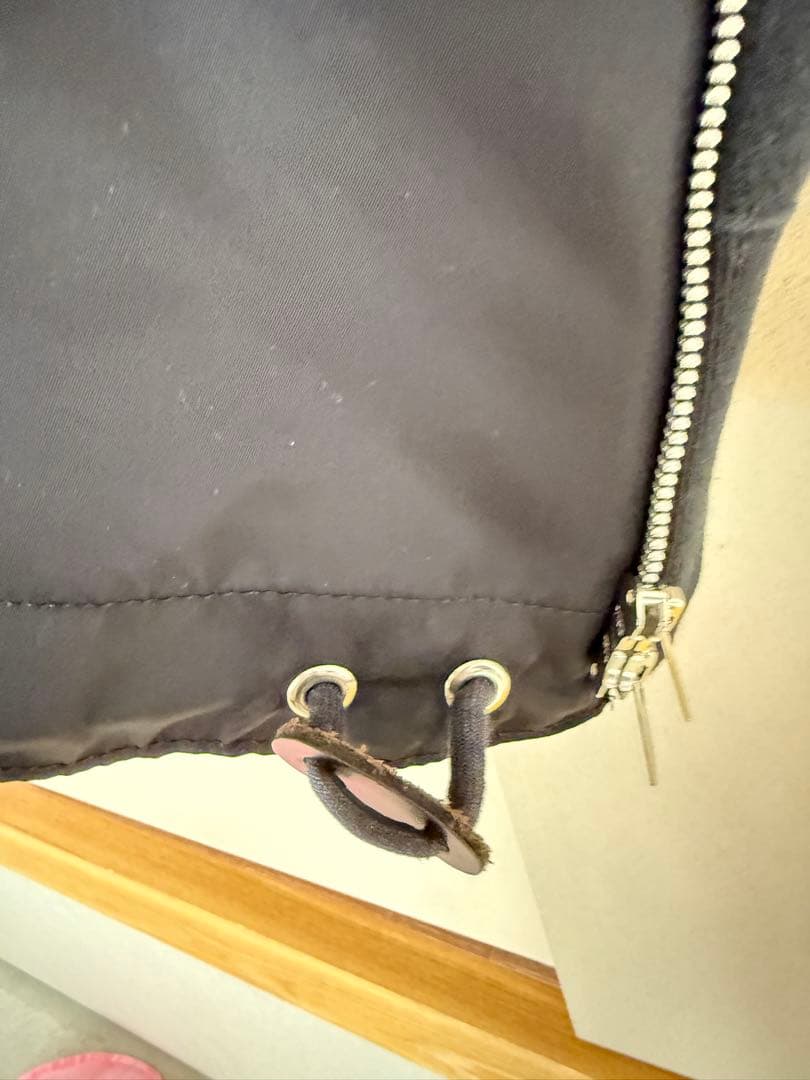 sacai スポンジスウェット　ナイロン異素材ドッキングワンピース　サカイ